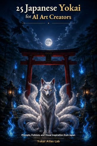 25 Japanese Yokai for AI Art Creators: Prompts, Folklore, and Visual Inspiration from Japan (English Edition)