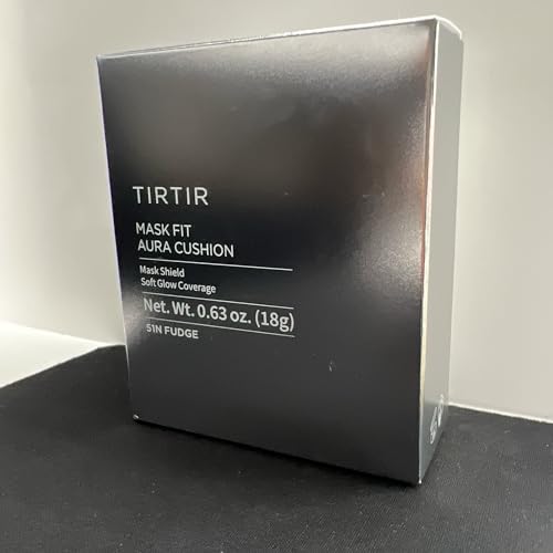 Image of TIRTIR Mask Fit Aura Cushion Foundation, Full coverage, Skin fit, Satin Glow Finish, Korean Cushion Foundation #51N FUDGE| 18g