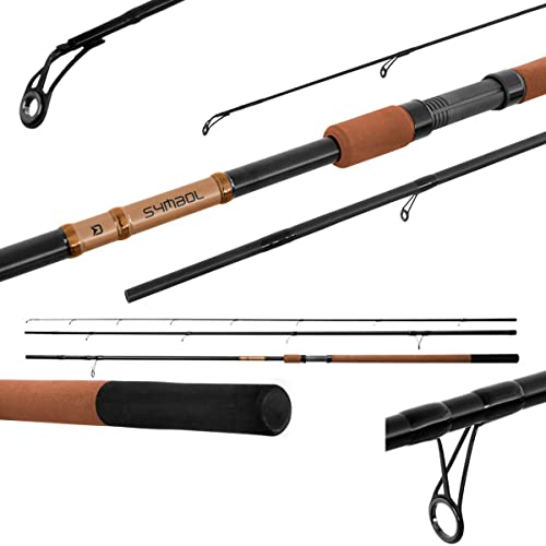 Delphin Symbol Match 4,20m Carbon Matchrute Float Rute 210g-Wg<40g-3tlg-13 Ringe