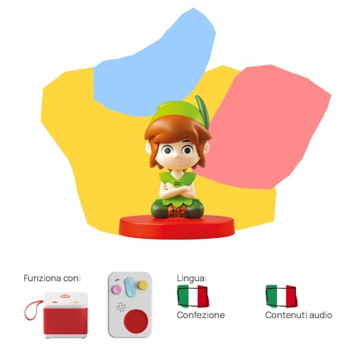 Faba FABA-FFR10006 Peter Pan Personaggio Sonoro, Colore Verde, FFR10006 - 4