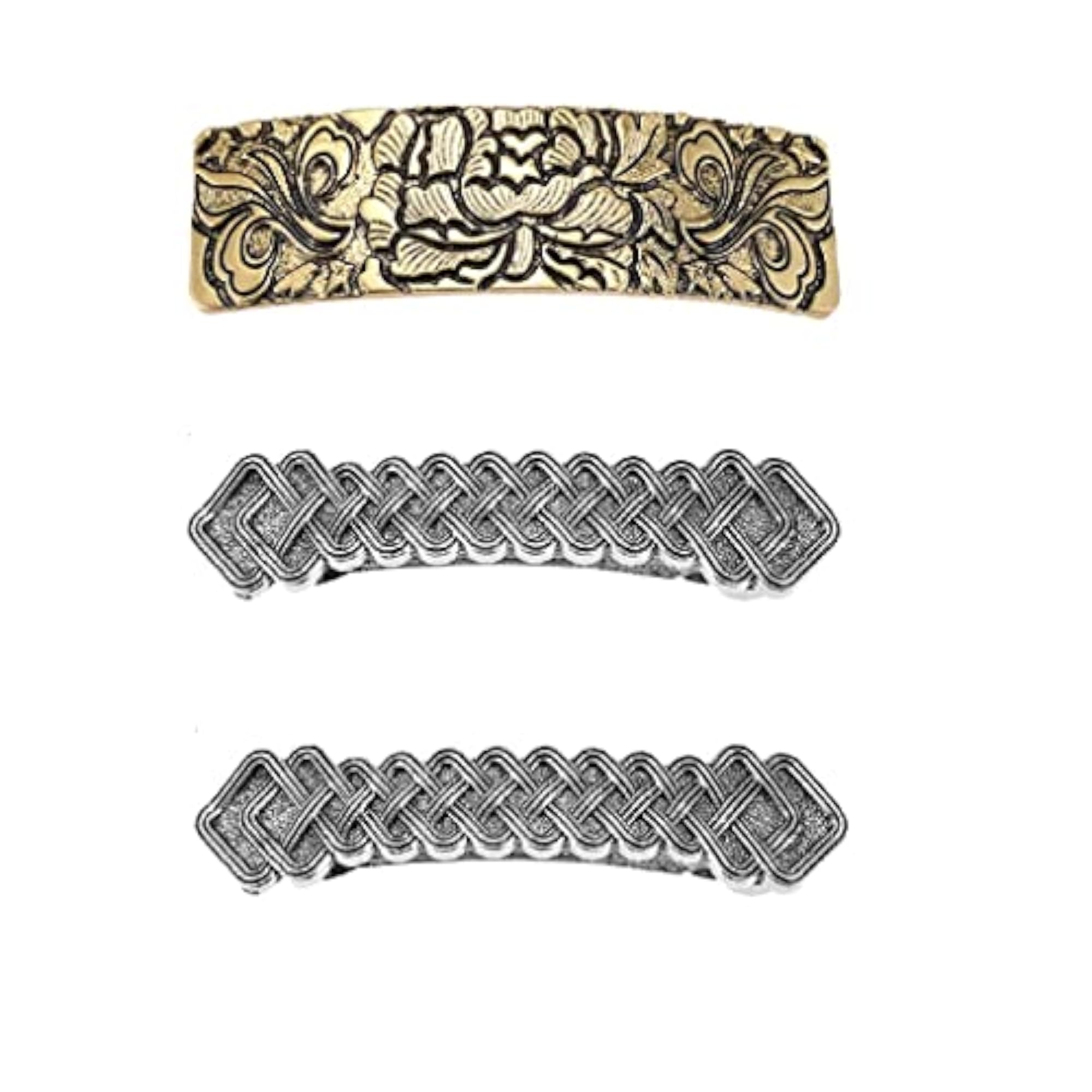 3 Pcs Viking Celtic Carved Hairpin Set