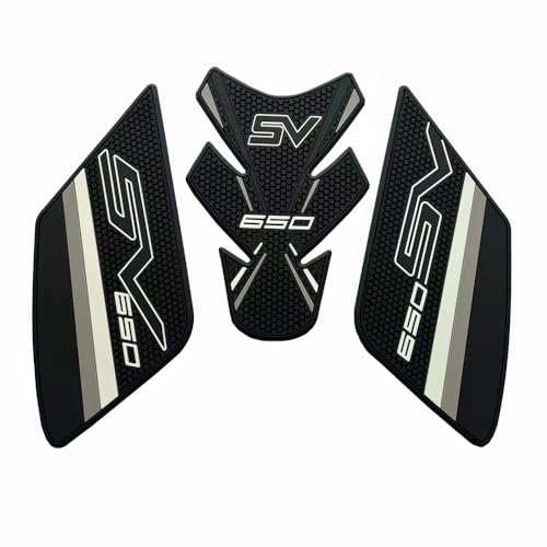 Protections latérales antidérapantes genoux moto SV650X tampon réservoir