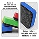 4 Stück Whiteboard-Radierer, 4 Stück Whiteboard-Marker, Filzstoff-Tafel-Radierer, Magnetischer Whiteboard-Radierer, Mikrofaser-Whiteboard-Reiniger, Whiteboard-Schwamm