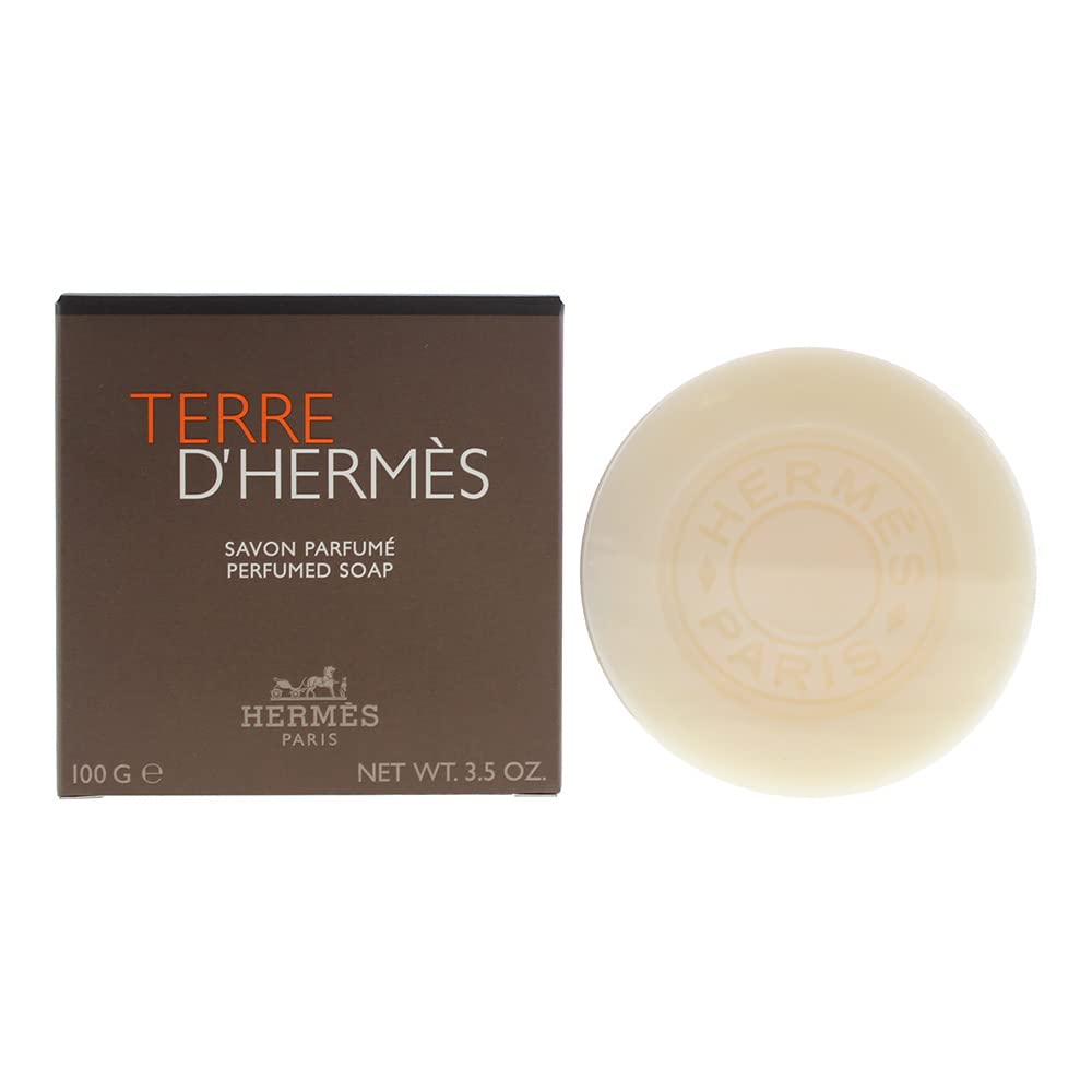 Hermes Terre D'hermes Perfumed Body Soap for Men 3.5 Ounce - Image 2