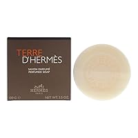 Vista 2 de HERMES Terre D'Hermes Jabón corporal perfumado para hombres, 3.5 onzas