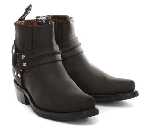 Grinders Renegade Lo Crazy Horse Brown Mens Cowboy Boots4