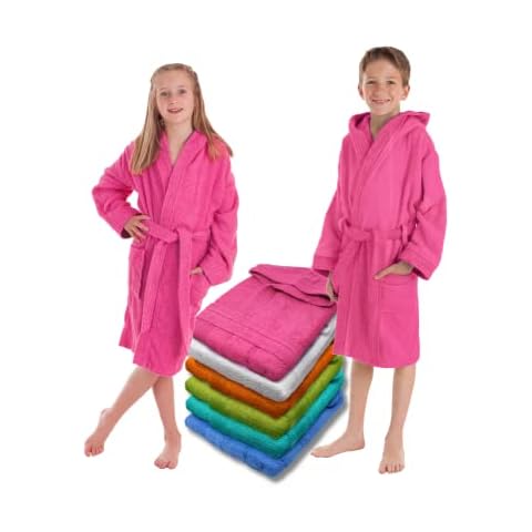 LEBENGOOD Albornoz Unisex Niño Niña 100% Algodón Cover