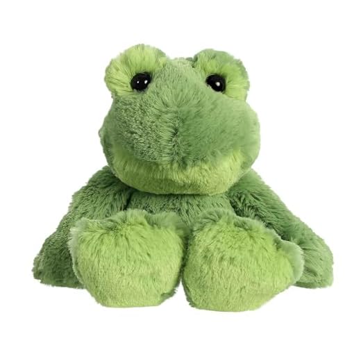 Aurora® Adorable Mini Flopsie™ Fernando Frog™ Stuffed Animal - Playful Ease - Timeless Companions - Green 8 Inches