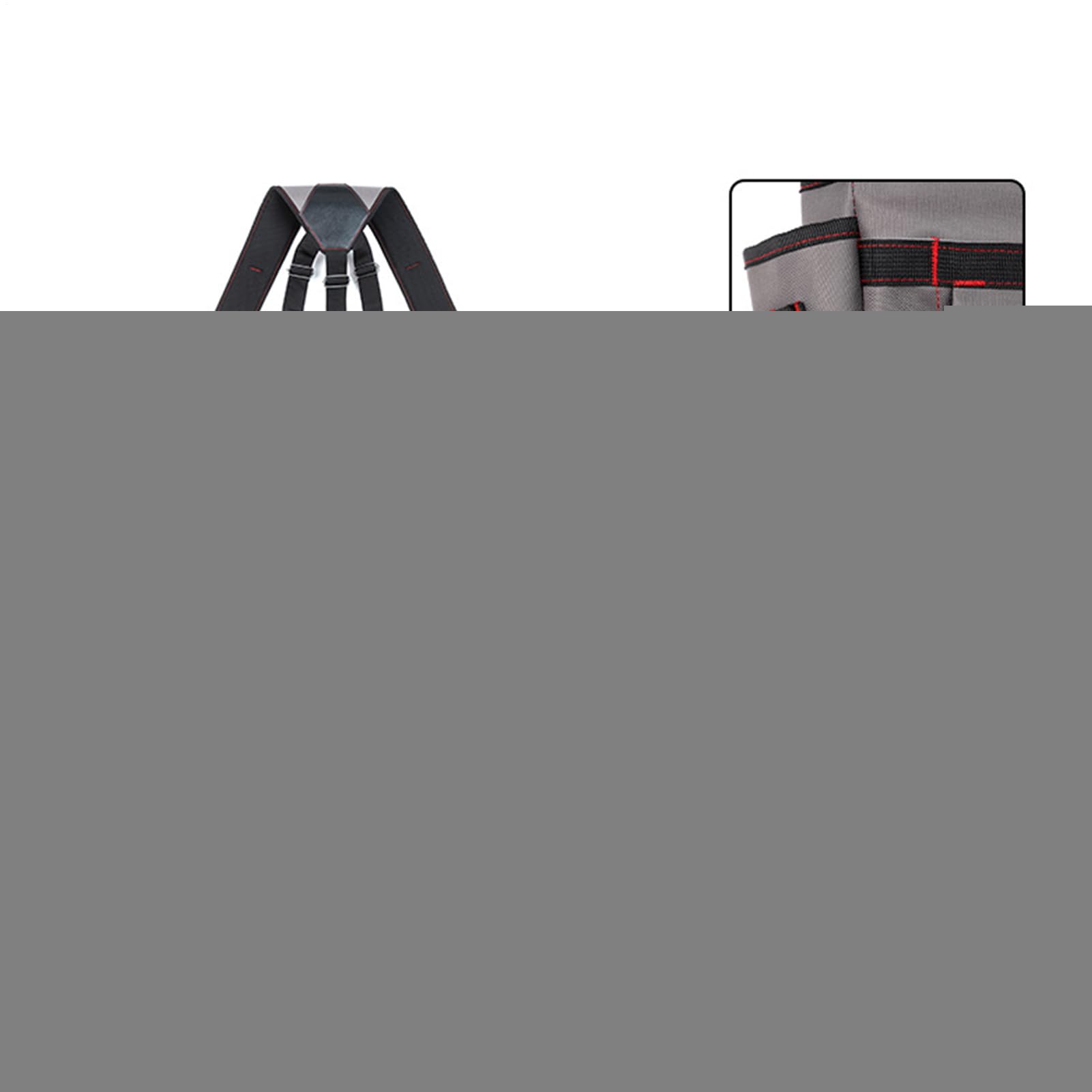 Cinture per attrezzi Gilet organizer portaborse | Bretelle per attrezzi con cintura - Stile gilet da uomo Per Carpentieri Elettricisti Lavori Di Costruzione Giardinaggio