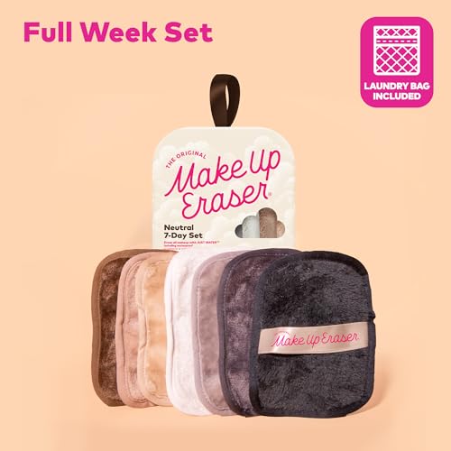 image for The Original MakeUp Eraser, 7-Day Set, Erase All Makeup With Just Wate