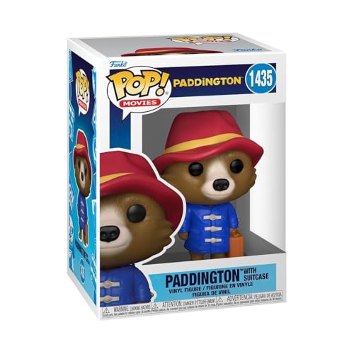 Funko Pop! Movies: Paddington - Paddington with Case - Paddington Movie - Figura de Vinilo Coleccionable - Idea de Regalo- Mercancia Oficial - Juguetes para Niños y Adultos - Movies Fans