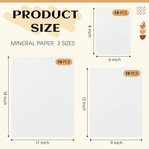 Papel de piedra Maitys para pintar con acuarela sin que se arrugue el lienzo 2