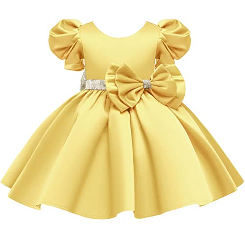 Blumenmädchen-Geburtstagsfeier Pailletten Eucharistie Blase Ärmel Kleid 2022 Jahre Weihnachtsfeier Besticktes Applikationskleid Cover