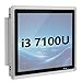 NORQIN 17 inches Industrial Embedded Panel PC,10 Point Capacitive Industrial Touch Screen Panel Computer,IP65 All-in-One Computer,Windows OS,for Kiosk,Factory,Automation (i3-7100U,8GB RAM 256GB SSD)