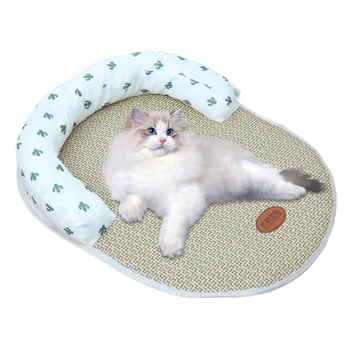 Manta de refrigeración para perros, alfombrilla de refrigeración ultra transpirable de 15 x 11 pulgadas, colchón, cama para perros al aire libre, alfombrilla de verano y almohadilla para dormir para