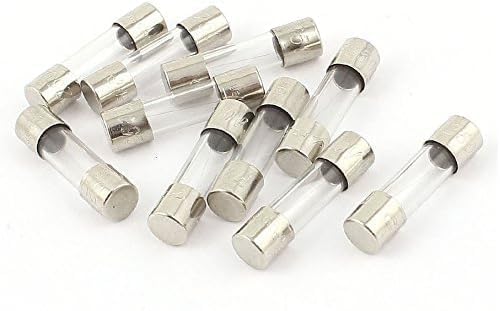 10 Pcs 250 V 250 MA 0.25 A Fast Action Fuses Glass Tube Fuse (5 x 20 mm)