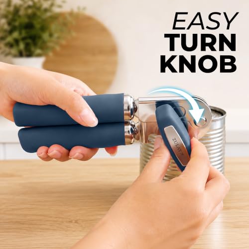 Image of Zulay Kitchen Stainless Steel Swing Open Manual Can Opener Comfortable Grip