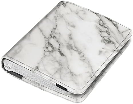 FINTIE Mini Photo Album for Fujifilm Instax 3-Inch Film- 104 Pockets Album for Fujifilm Instax Mini 11 Mini 9 Mini 8 Mini 90 Mini 25 Mini Link Printer, Polaroid Snap PIC, Marble White