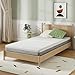 Novilla Twin Size Mattress, 6 Inch Twin Mattress for Kids, Gel-Infused Memory Foam Mattresses in a Box for Pain Relief & Enhanced Support & Cooling Sensation, CertiPUR-US Certified
