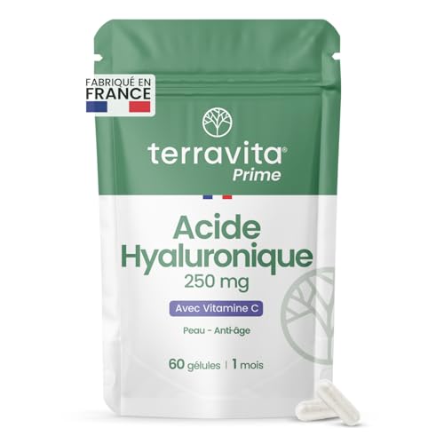 ACIDE HYALURONIQUE 250 mg | Hydratation de la Peau et