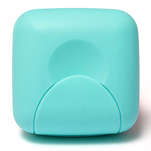 Inovey Outdoor Travel Portable Mini Seifenkasten Camping Wandern Dusche Saubere Seife Container -Blue Cover