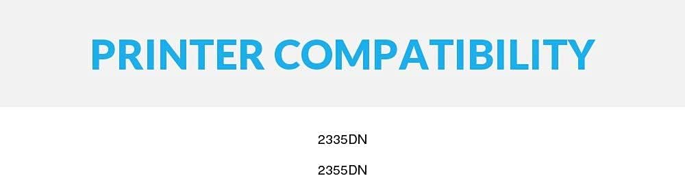 SPEEDYINKS Compatible Toner Replacement for Dell 2335dn|6000 Page Yield (Black 3-Pack) Compatible with the Following Dell Printers 2335dn 2355dn