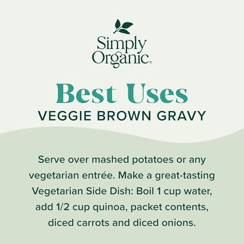 Image of Simply Organic Brown Gravy Mix, Vegetarian, 1 Ounce