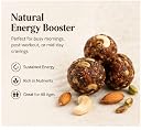 POSHTIK Dry Fruits Laddu 200g | Almond, Cashew, Pistachio, Walnut, Raisin & Dates Ladoo | Sunflower, Pumpkin & Sesame Seeds | Made with Pure Ghee | Healthy Energy Snack | Festive Sweet Gift Pack gallery image