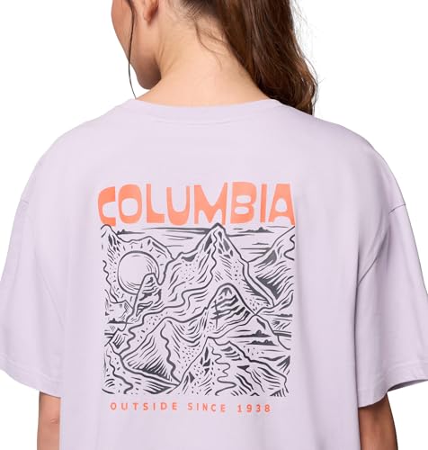 Columbia Women's Rolling Bend Graphic Oversized Tee4