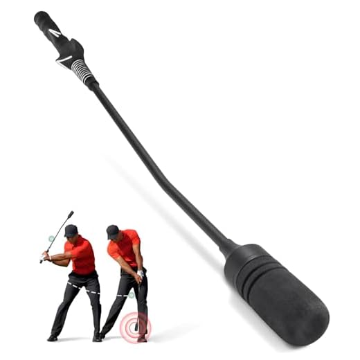 Zcoorey Golf Swing Trainer - Click Stick Golf Trainer for Golf Tempo Practice, Weighted Golf Training Aid Helps Enhance Strength, Improve Swing Rhythm & Maintain Balance