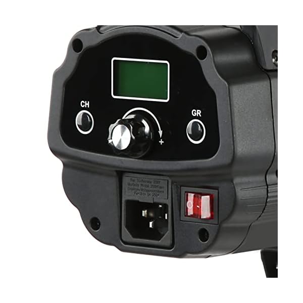Goshyda LED-Videoleuchte, HC-1000SB II Fotografie LED-Videoleuchte, 5600 K CRI95+ TLCI95+, Live-Boardcast-Fülllicht, für… – Bild 6