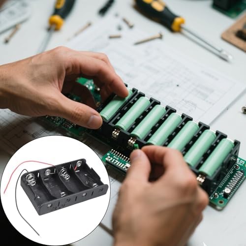 High Strength LR14 C Battery Storage Box Circuitry for Stable Current Output in Accuracy Gadgets Shock Battery Holder for Electronics - 1