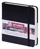 sketchbook windows Säurefrei Talens Sketch Book Skizzenbuch 12x12cm, 140g/m², 80 Blatt