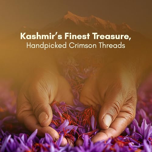 Rasayanam Pure Kashmiri Mongra Saffron/Kesar/Kumkuma Puvvu/Keshar | Tested Grade A As Per Iso 3632 | From The Finest Farmland Of Pampore, J&K - Pack Of 3-70 Gm