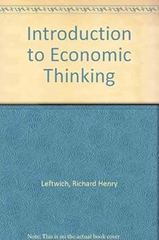 Hardcover An introduction to economic thinking Book