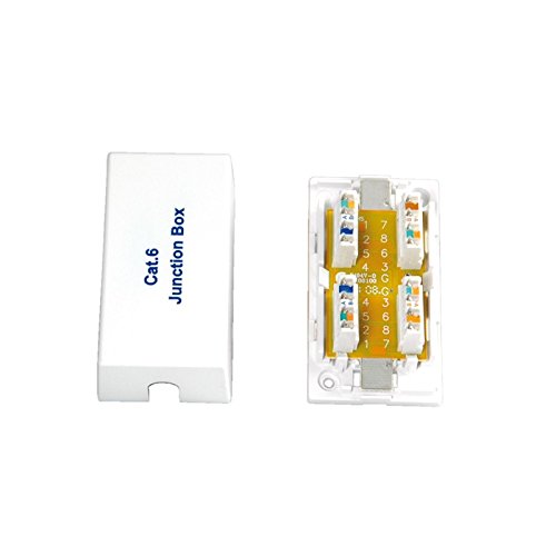 Preisvergleich Produktbild ROLINE 21173066 Junction Box Kat6, UTP weiß