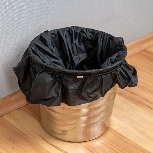 Universal Gummiband für Mülleimer, 6 Stück, Größe XL, passend bis 60L Einzeleinsätze, kompatibel mit WESCO Mülltonnen, 80 cm elastischer Gummiring, Mülltonnenbänder Gummi, Gummiband Müll Aufsatz Set