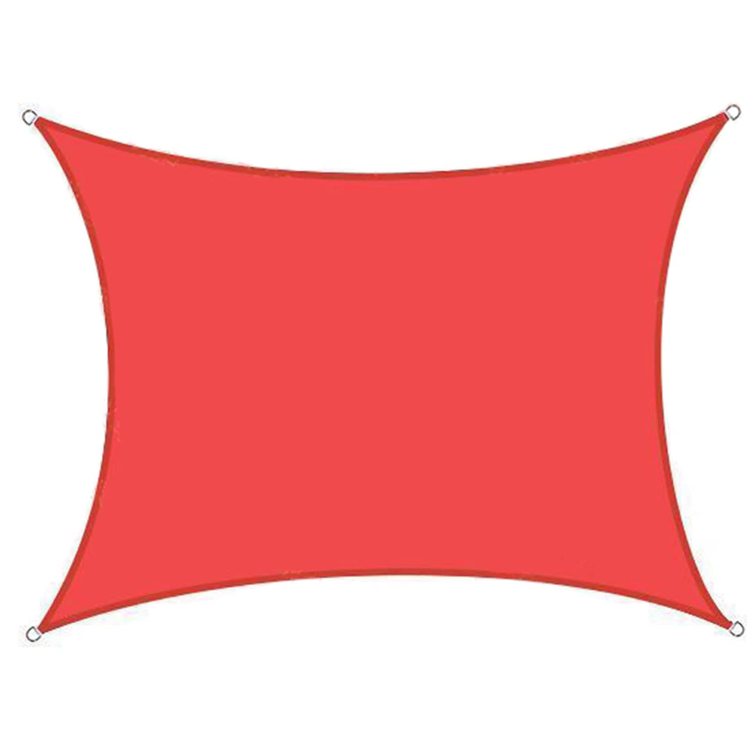 Voile d'ombrage imperméable 2,5x3m avec kit de fixation pour pergola et terrasse