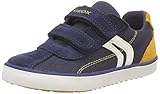 Geox Baby-Jungen B Kilwi Boy G Sneaker, Blau (Navy/Dk Yellow C4229), 20 EU