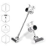 ROZI Cordless Vacuum Cleaner, 27KPa Lightweight Stick Vacuum Cleaner with 350W Powerful Suction,Up...