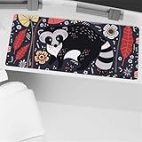 Surface de contrôle lisse : Le tapis de souris gaming est fabriqué à partir d'un matériau tissé en fibres douces et sa surface lisse permet à la souris de se déplacer avec plus de précision et de fluidité. Que vous travailliez ou que vous jouiez, ce tapis de bureau vous satisfera toujours.