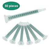 50 PCS FMA06-16 Epoxy Mixing Nozzle 16-Element Ab Glue Mixing Tube for Adhesive Gun Applicator Static Mixer Plastic Resin Mixing Tip (1.3ml, 3.3 Inch) - Image 7