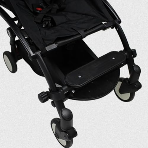 Image of Adjustable Stroller Footboard Pedal Universal Baby Footrest Plastic Stroller Accessories with Telescopic Extension for Various Models