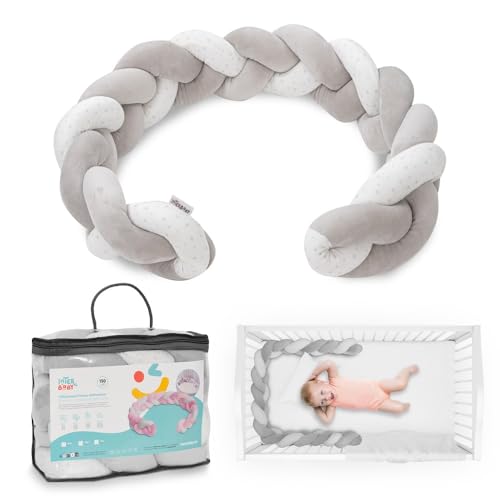 Interbaby - Trenza Cuna Bebé | Chichonera Cuerda Trenzada Universo | Antivuelco, protector y reductor