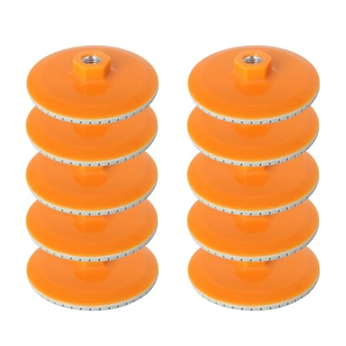 Zhemessy Recorte de Azulejos Disco de Pulido Amoladora Angular Pulido en Seco Mármol Porcelana Biselado Borde de Pulido