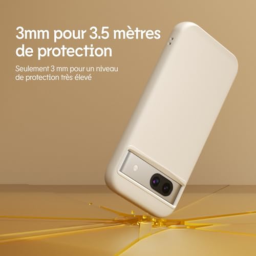 Coque Pixel 8a protection antichoc fine mate RhinoShield SolidSuit