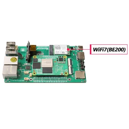 WiFi 7 et Double Ethernet 2.5G pour Raspberry Pi CM5 avec boîtier PoE - 4