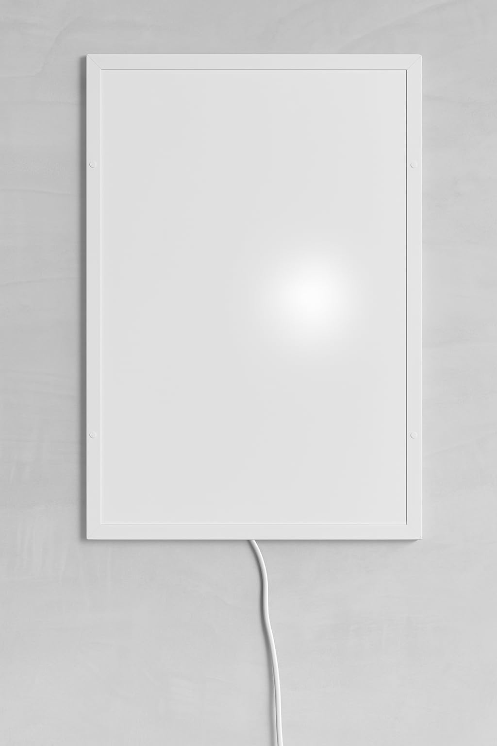 heatness Ogrzewanie na podczerwień o mocy 450 W, 60 x 90 cm – możliwość indywidualnego zastosowania (ogrzewanie ścienne, ogrzewanie sufitowe lub jako urządzenie stojące) do 10 m² (z termostatem)