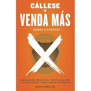 Callese y Venda Mas Bodas y Eventos Audiolibro Por Alan Berg arte de portada