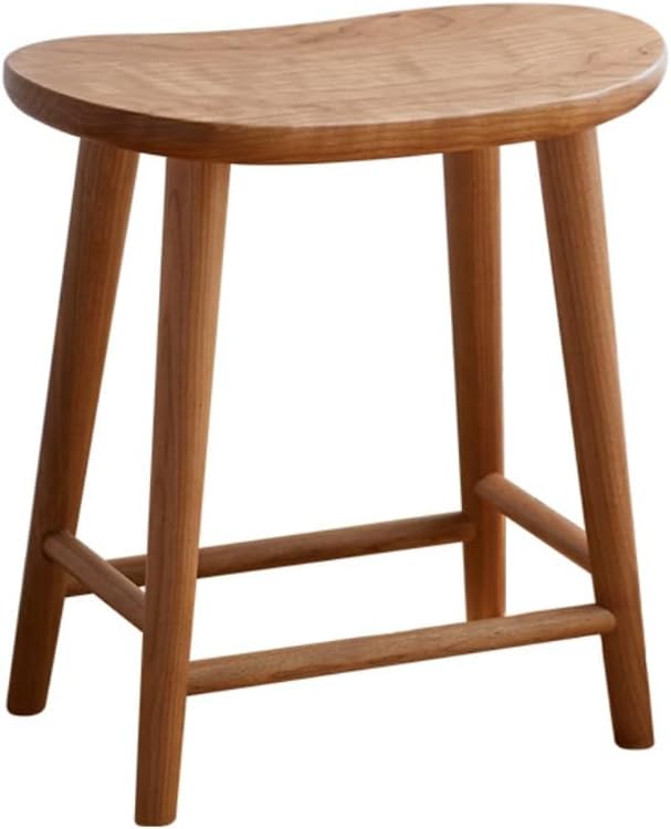 Sandqvipa木製椅子、和風、チェリー材、ダイニ、ドレッシングチェア、リビングルーム、シューズスツール、完成品